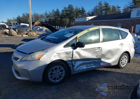 2012 Toyota Prius V Two from USA, damaged, VIN JTDZN3EU8C3176366